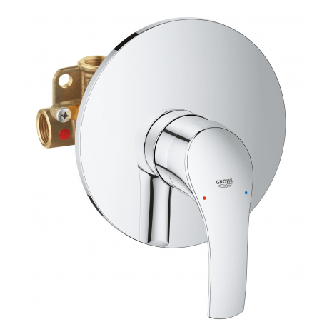 Grifo de ducha GROHE 33556002 Eurosmart monom de ducha Emp, Cromo, Con equipo de ducha