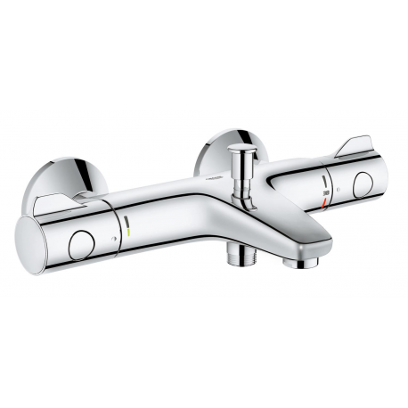 Grifo de baño GROHE 34567000 G 800 Termostato de Baño Ducha 1/2", Cromo, termostatico, Mural a pared