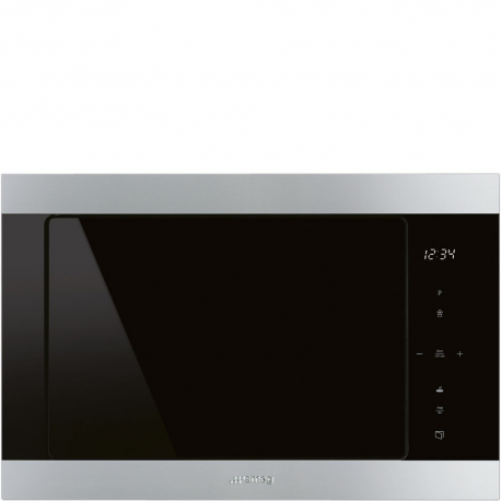 Microondas integrable SMEG FMI325X, con Grill, Inoxidable