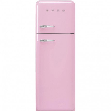 Frigorífico 2 puertas SMEG FAB30RPK3, Cíclico, Rosa, clase energetica Clase A+++