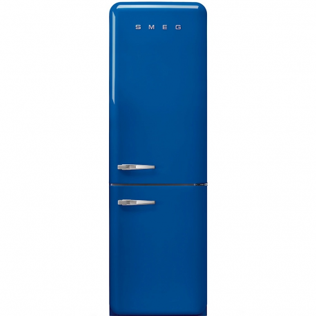 Combi SMEG FAB32RBE3, Solo Congelador No Frost, Azul, Clase A++