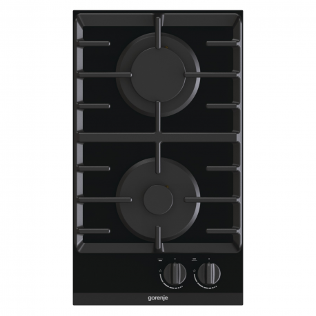 Encimera a gas GORENJE KITCHEN GC321B, 2 zonas, Negro,