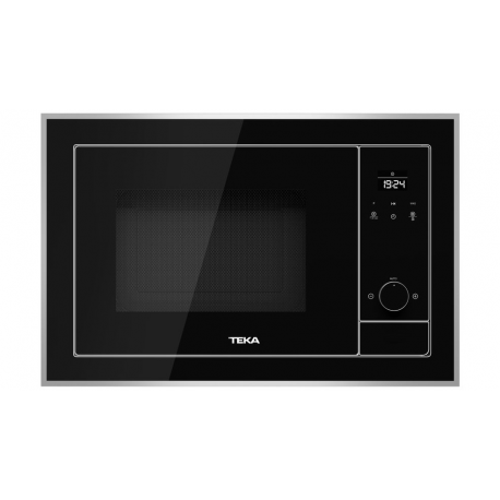 Microondas TEKA ML 8200 BIS CRISTAL NEGRO , Integrable, Con Grill,