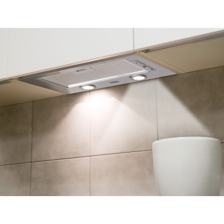 Integradas y Grupos filtrantes PANDO GR05/90 GRIS/IX V. 730 Ref 10025, 90 cm, Integrable,Clase B