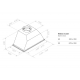 Integradas y Grupos filtrantes PANDO GR05/90 GRIS/IX V. 730 Ref 10025, 90 cm, Integrable,Clase B