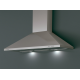 Campana decorativa pared PANDO P-221/70 IX 730 E.C.S. 230/50 Ref 10082, 70 cm, Inoxidable,Clase B