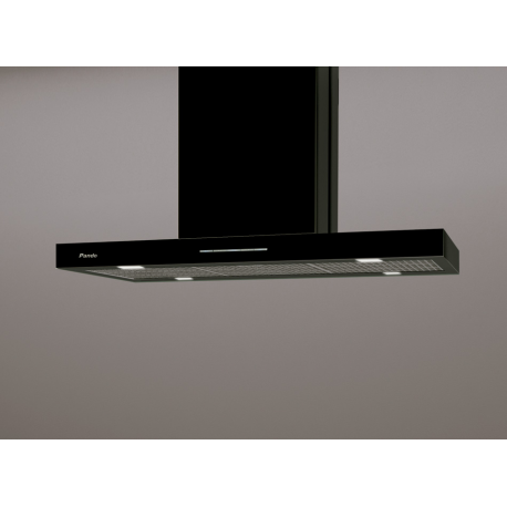 Campana isla PANDO I-825/90 NE SAT V.850 SEC Ref 10111, 90 cm, Negro,Clase A