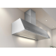 Campana decorativa PANDO P-2010/120 INOX V.850 , 90 cm, Inoxidable, Clase A+