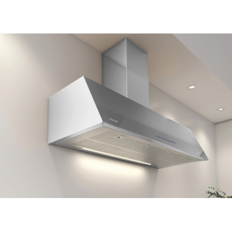Campana decorativa PANDO P-2010/120 INOX V.850 , 90 cm, Inoxidable, Clase A+