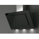 Campana decorativa pared PANDO P-732/70 CR.NEGRO 1050 SEC PLUS Ref 10057, 70 cm, Negro,Clase A++