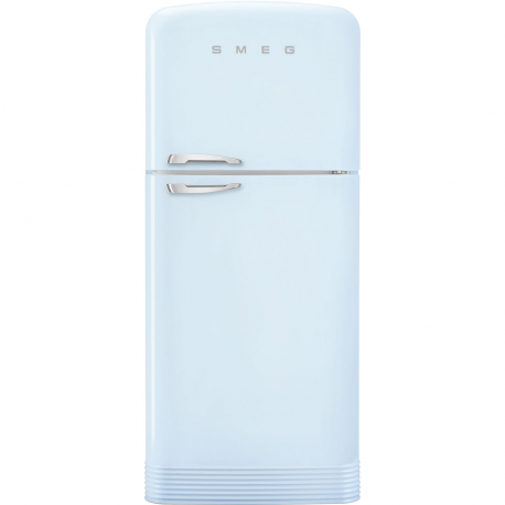 Frigorífico 2 puertas SMEG FAB50RPB5, No Frost, Azul celeste, Clase A++