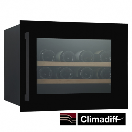Vinoteca integrable CLIMADIFF CBI28S1B, Cíclico, Integrable, Nueva clase G