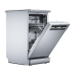Lavavajillas libre inst 45 cm TEKA DFS 44750 INOX 114310004 , 10 cubiertos, 3ª bandeja, Inoxidable Nueva clase E