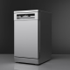Lavavajillas libre inst 45 cm TEKA DFS 44750 INOX 114310004 , 10 cubiertos, 3ª bandeja, Inoxidable Nueva clase E