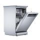 Lavavajillas libre inst 45 cm TEKA DFS 24650 INOX 114320001 , 10 cubiertos, 3ª bandeja, Inoxidable Nueva clase E