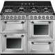 Cocina horno eléctrico SMEG TR4110X-1, 7 zonas, Inoxidable, Zona Gigante