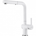 Grifo de cocina FRANKE. ACTIVE PULL OUT BL POLAR II. 115.0653.387. Blanco, extraible . Sobre encimera