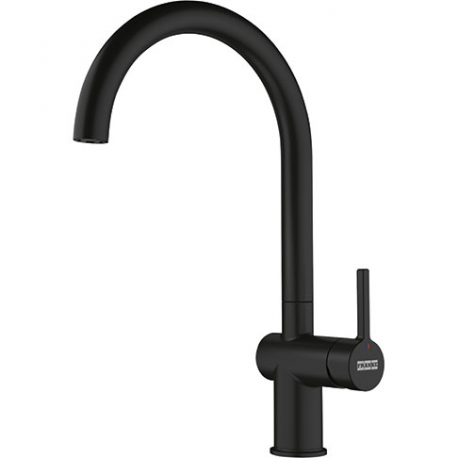 Grifo de cocina FRANKE 115.0653.398 MONOMANDO ACTIVE NEO MATTE BLACK II , Negro Sobre encimera