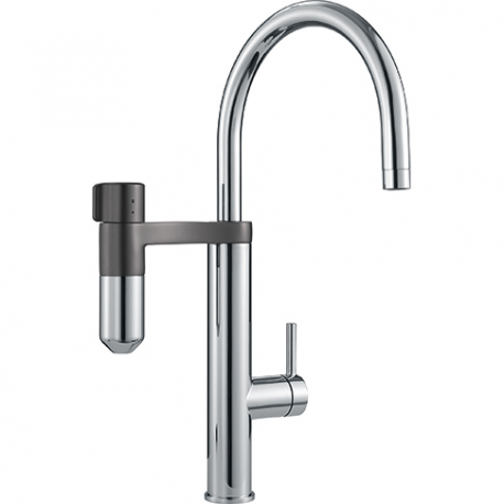 Grifo de cocina FRANKE 120.0621.229 MONOMANDO VITAL J CROM/GM AGUA FILTRADA , Cromo, extraible  Sobre encimera