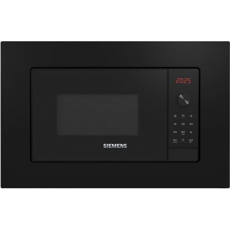 Microondas integrable SIEMENS, OLIMPO, BE623LMB3 , Integrable, Con Grill, Negro