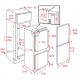 Combi integrable TEKA INTEG. RBF 73340 FI. 113560014. Cíclico, Integrable, Clase E