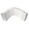 TECSY-AIR TEC510 OPTIMO 150 Alargo articulado y flexible a maximo 60cm, rectangular 220 X 90 mm