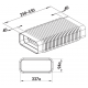 TECSY-AIR 4043042 PERFECT 150 Alargo articulacion flexible rectang/retangular