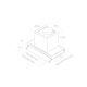 Grupo filtrante ELICA BOX IN LX/IX/A/90, 90 cm, Integrable, Clase B
