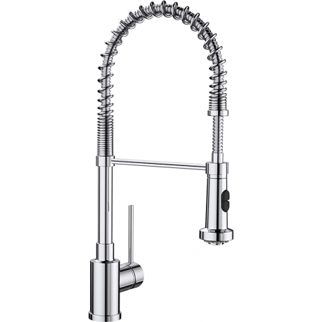 Grifo de cocina BLANCO 514246 MASTER-S SEMIPROFI CROMO, Cromo, extraible