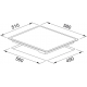 Encimera Vitrocerámica FRANKE VITROCERAMICA FRSM 604 C T BK. 108.0669.349. 4 zonas, Negro,.