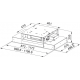 Campana techo FRANKE FCMA 90 C WHG A. 350.0679.879. 90 cm, Blanco,. Clase A+