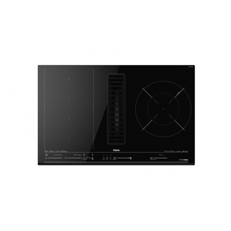 Campana encimera Inducción FLEX+AFC 87628 MST BK. 112500053. Negro. Ancho 80 cm. Zona Flexible. entre 600 y 800 m³ hora.