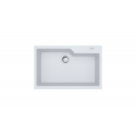 Fregadero sobre encimera FRANKE. UBG 610-72 BLANCO POLAR FREG. URBAN. 114.0697.773. Una cubeta. Blanco. acabado sintético. Para mueble de 80