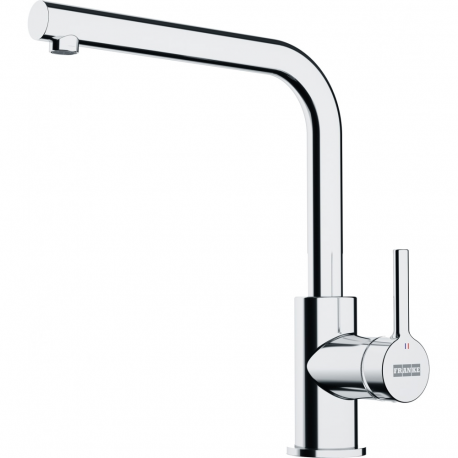 Grifo de cocina FRANKE MONOMANDO LINA L SWIVEL CROMADO. 115.0693.230. Cromo. Sobre encimera