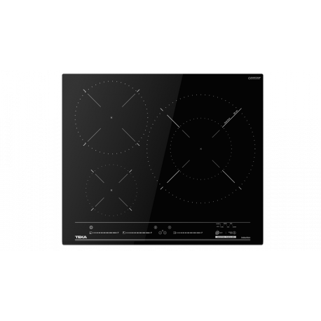 Encimera Inducción MESTREPAELLER IZC 63320 MSS BK. 112510043. 3 zonas. Negro. acabado biselado. Zona Gigante