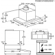 Campana Integrada AEG DPE4941M. 90 cm. Integrable. Calse C