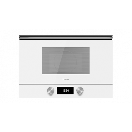 Microondas integrable TEKA ML 8220 BIS L CRISTAL BLANCO. 112030000, Sin Grill, Blanco, Más de 21 litros