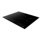 Encimera inducción TEKA IZC 63015 MSS. 112520017, 3 zonas, Negro, acabado biselado, Sin zona gigante