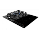 Encimera mixtas TEKA INDUGAS HYBRID JZC 63312 ABN. 112570112, 3 zonas, Negro, acabado premium, Zona grande gas