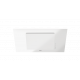 Campana decorativa TEKA DVT PRO 98660 TBS CRISTAL BLANCO. 112930044, 90 cm, Blanco, Clase A+