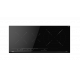 Encimera inducción TEKA IZC 93320 MST. 112510025, 3 zonas, Negro, acabado biselado, Zona gigante