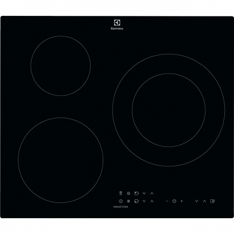 Encimera Inducción ELECTROLUX. LIT60336C. 3 zonas. Negro. Clase F