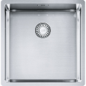 Fregadero bajo encimera FRANKE. BXX-110-40 FREG. BOX. 122.0393.781. Una cubeta. Inoxidable. acabado acero. Para mueble de 50