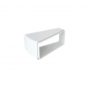 TECSY-AIR TEC599 OPTIMO 150 CODO 15º RECTAN. HORIZONTAL 220x90 mm