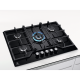 Encimera a gas ELECTROLUX KGG75362K, 5 zonas, Negro,  Zona Gigante gas