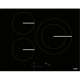 Encimera inducción FRANKE INDUCCION SMART FSM 653 I D BK , 3 zonas, Negro, Zona Gigante, 108.0606.109