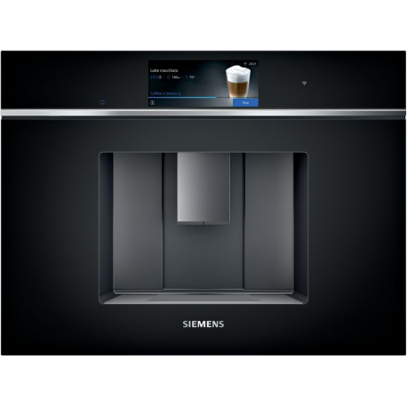 Cafetera integradas SIEMENS CT718L1B0. OLIMPO. , Integrable, Negro