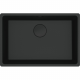 Fregadero bajo encimera FRANKE MRG 110-62 BLACK COLLEC FREG. MARIS. 125.0697.318. Una cubeta, Negro, acabado sintético. Para m