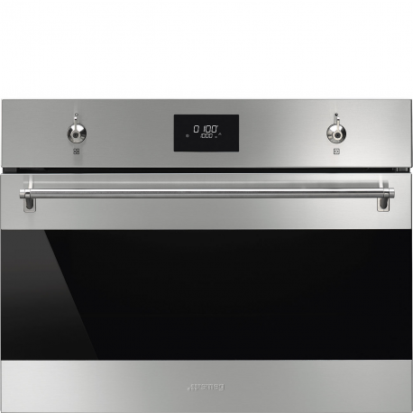 Microondas integrable SMEG SO4301M0X, Integrable, Sin Grill, Inoxidable