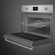 Microondas integrable SMEG SO4301M0X, Integrable, Sin Grill, Inoxidable